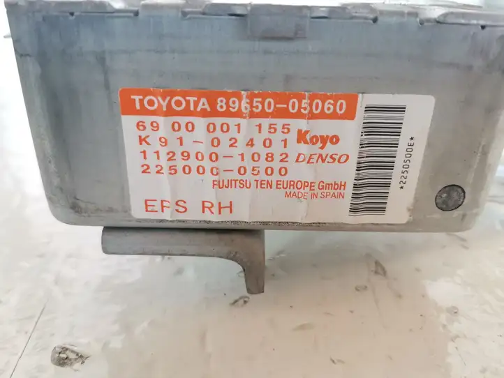 Toyota Avensis T250 (2003 - 2006) 8965005060 Блок управления усилителем руля — фото 2