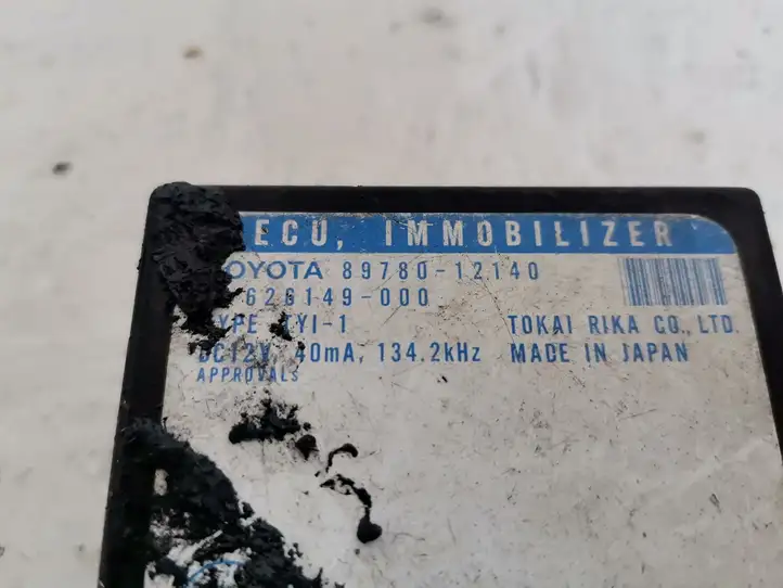 Toyota Corolla Verso AR10 (2004 - 2009) 8978012140 Блок иммобилайзера — фото 3
