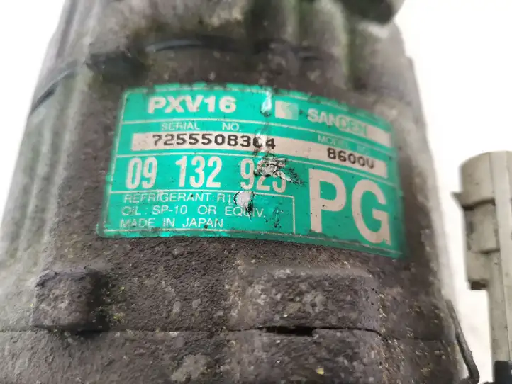 Opel Zafira B (2003 - 2006) 09132925 Компрессор (насос) кондиционера воздуха — фото 3