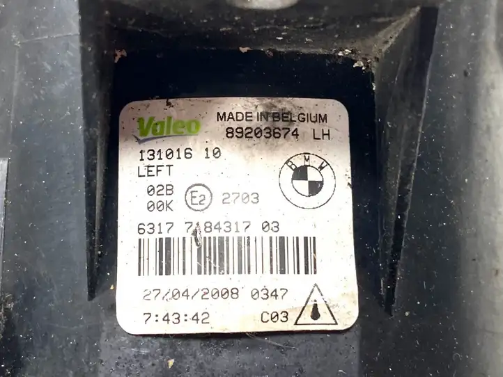 BMW X5 E70 (2006 - 2013) 7184317 Передняя противотуманная фара — фото 4