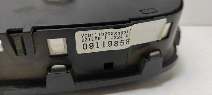 Opel Astra (1998 - 2004)  09119858 Спидометр (приборный щиток)