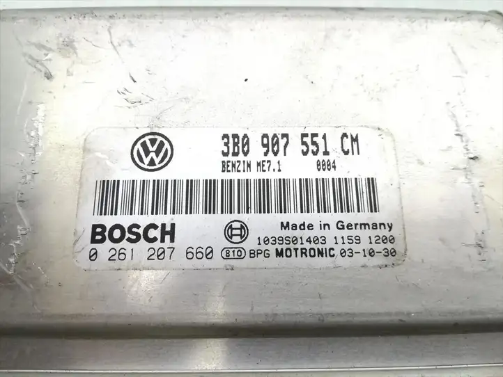 Volkswagen PASSAT B5.5 (2001 - 2005) 3B0907551CM Блок управления двигателем (ЭБУ) — фото 5