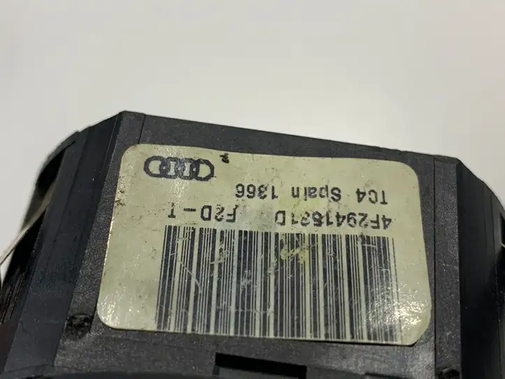 Audi A6 S6 C6 4F (2004 - 2008) 4F2941531D Включатель фонарей — фото 3