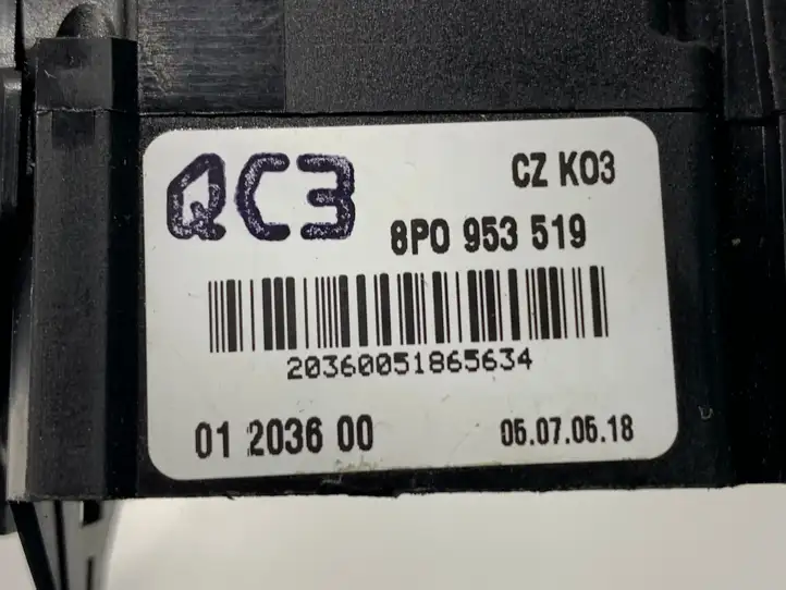 Audi A3/S3 8P (2004 - 2008) 8P0953519 Переключатель стеклоочистителей — фото 3