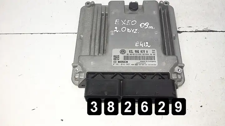 Seat Exeo (3R) (2008 - 2013) 03l906019a Блок управления двигателем (ЭБУ) — фото 7