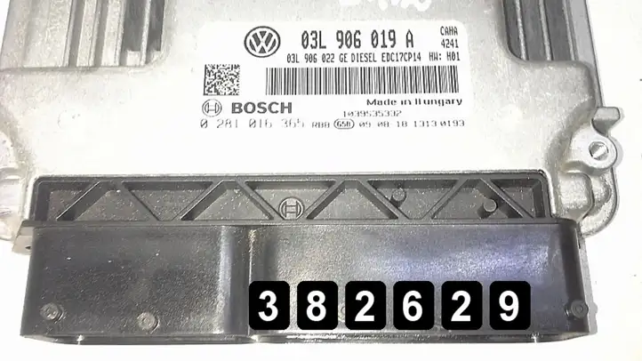 Seat Exeo (3R) (2008 - 2013) 03l906019a Блок управления двигателем (ЭБУ) — фото 10