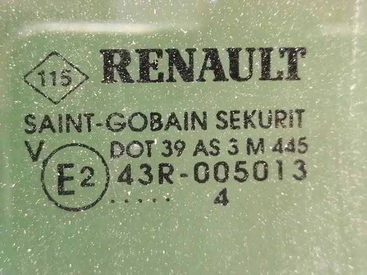 Renault Espace - Grand espace IV (2004 - 2014) Стекло задней двери — фото 3