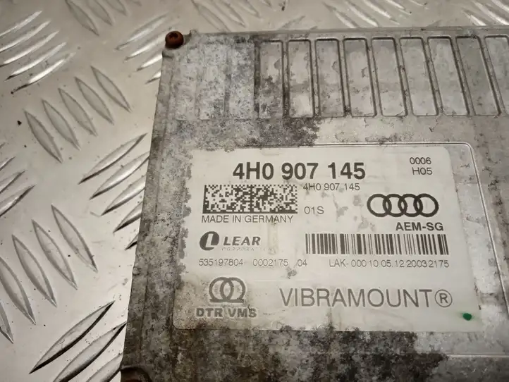 Audi A8 S8 D4 4H (2010 - 2014) 4H0907145 Блок управления подвеской — фото 3