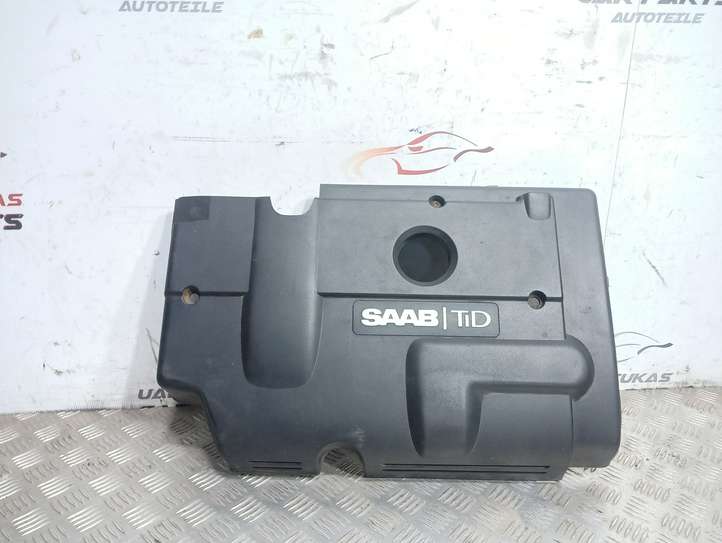 Saab 9-3 Ver2 (2003 - 2007)  12786577 Крышка двигателя (отделка)