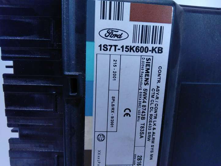 Ford Mondeo Mk III (2000 - 2007)  1S7T15K600KB Mодуль kомфортa