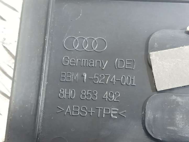Audi A4 (2007 - 2011)  8H0853492 Отделка переднего порога (внутренняя)