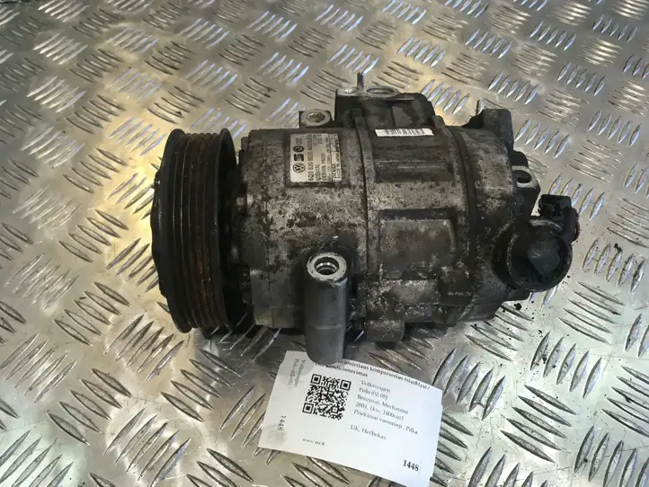 Volkswagen Polo (2001 - 2005) 6Q0820803D Компрессор (насос) кондиционера воздуха — фото 1