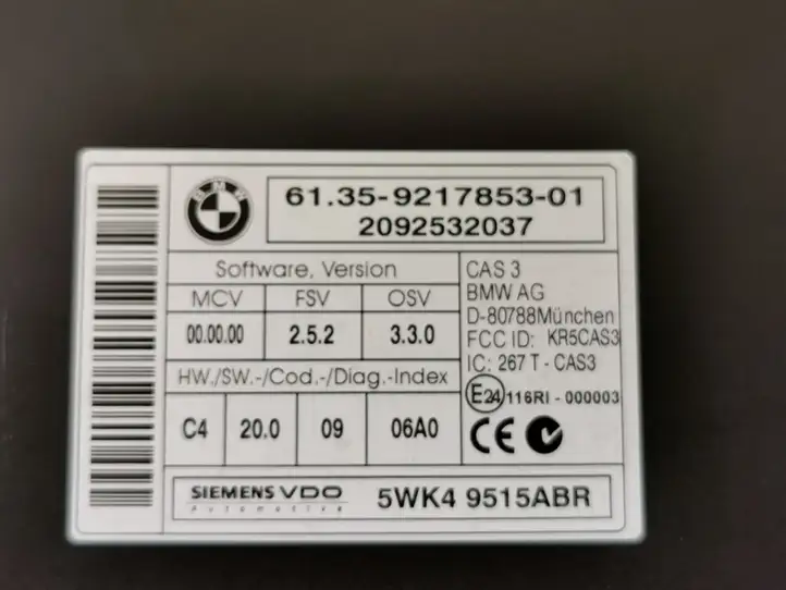 BMW 3 E90 E91 (2005 - 2012) 6135921785301 Модуль комфорта — фото 3