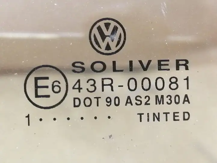 Volkswagen PASSAT B5.5 (2001 - 2005) Стекло задней двери — фото 2