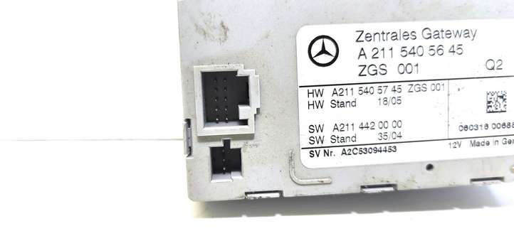Mercedes-Benz E W211 (2002 - 2009)  A2115405645 Модуль управления gateway
