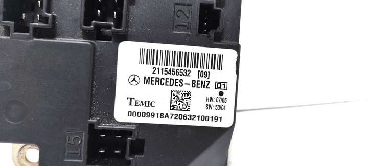 Mercedes-Benz E W211 (2002 - 2009)  2115456532 Mодуль kомфортa