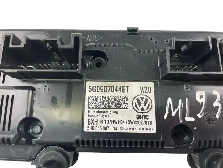 Volkswagen PASSAT B8 (2015 - ) 5G0907044ET Управление климат контролем — фото 4