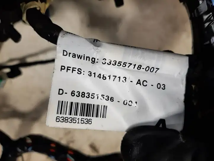 Volvo (2018 - ) 31409955 Прочая электропроводка — фото 7