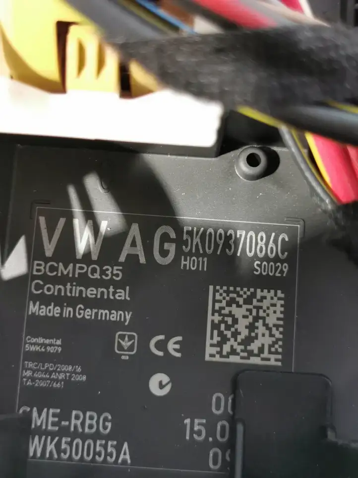 Volkswagen (2010 - ) 5K0937086C Модуль комфорта — фото 4