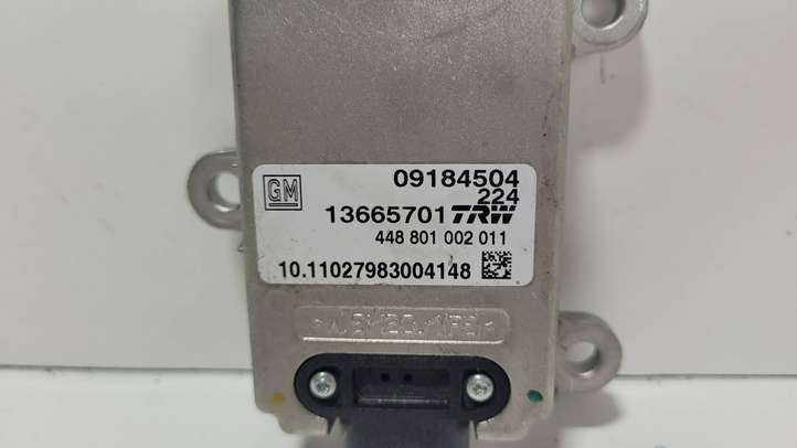 Opel Vectra (2002 - 2005)  09184504 Датчик ESP (системы стабильности) (датчик курсовой устойчивости))