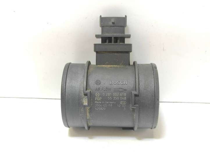 Opel Vectra (2002 - 2005)  55350048 Измеритель потока воздуха