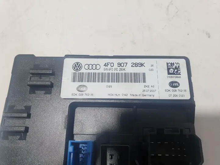 Audi A6 S6 C6 4F (2004 - 2008) 4F0907289K Модуль комфорта — фото 3