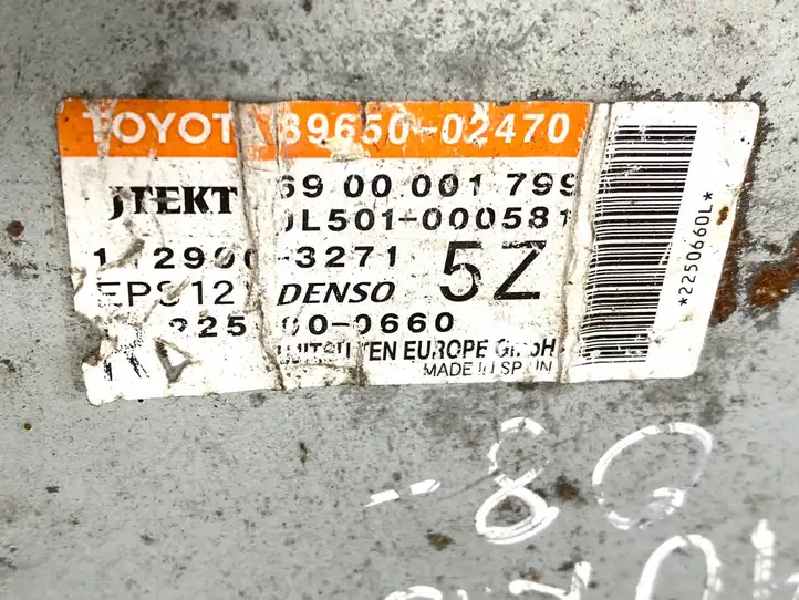 Toyota Auris 150 (2006 - 2012) 8965002470 Блок управления усилителем руля — фото 2