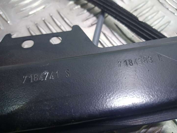 BMW 5 E60 E61 (2004 - 2010)  7184741 Передний комплект электрического механизма для подъема окна