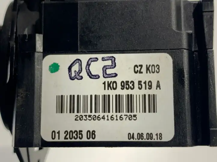 Skoda Octavia Mk2 (1Z) (2004 - 2013) 1K0953519A Переключатель стеклоочистителей — фото 2