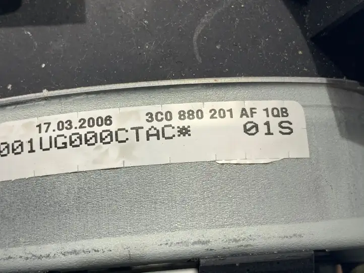 Volkswagen Touran I (2003 - 2010) 3C0880201AF Подушка безопасности руля — фото 3