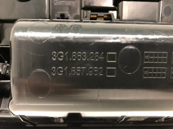 Volkswagen PASSAT B8 (2015 - ) 3G1863284 Передняя пепельница — фото 2