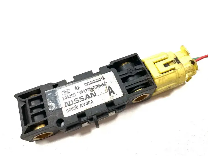 Nissan Primera (2001 - 2008) 0285003019 Датчик удара SRS — фото 4