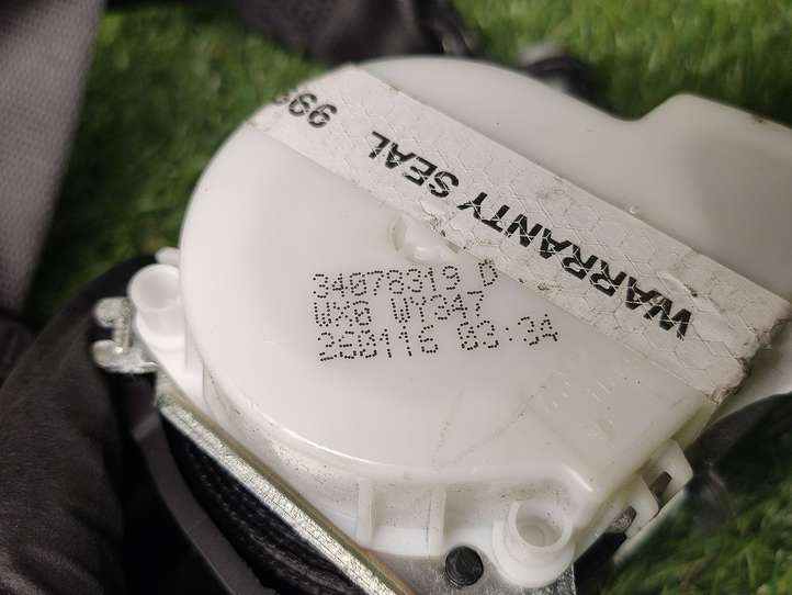 BMW 3 F30 F35 F31 (2012 - 2018)  34078319 Задний ремень безопасности