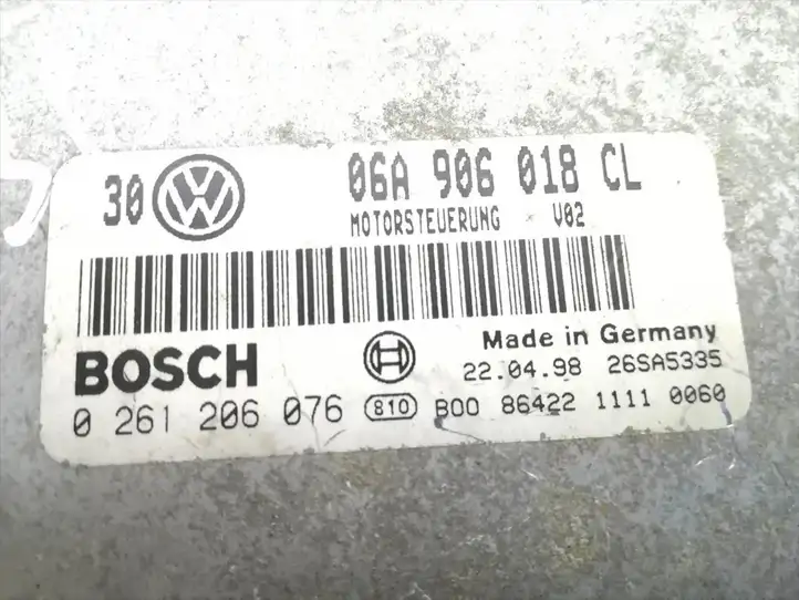 Volkswagen Golf V (2003 - 2009) 06A906018CL Блок управления двигателем (ЭБУ) — фото 5