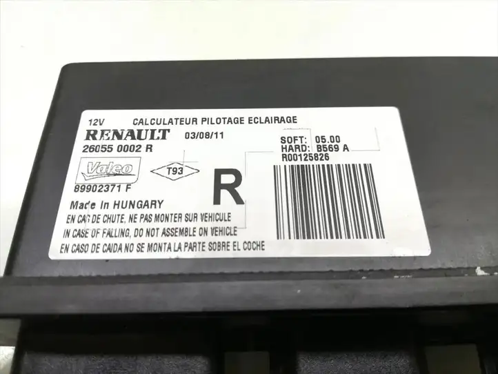 Renault Scenic III - Grand scenic III (2009 - 2016) 260550002R Блок розжига ксенона — фото 5
