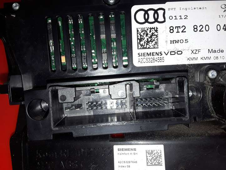 Audi A5 (2007 - 2011)  8T2820043N Блок управления кондиционера воздуха / климата/ печки (в салоне)