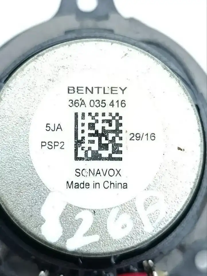 Bentley (2017 - ) 36A035416 Динамики задних дверей — фото 8