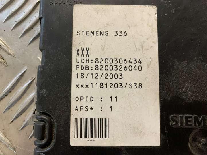 Renault Scenic II -  Grand scenic II (2003 - 2006)  8200306434 Mодуль kомфортa