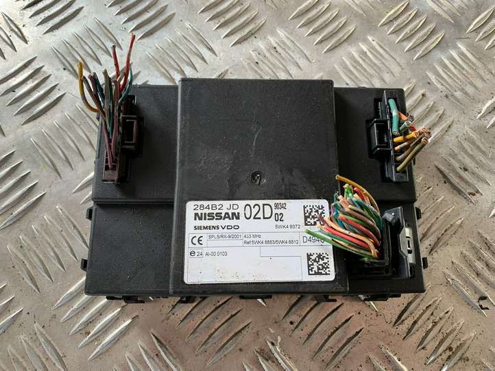 Nissan Qashqai (2006 - 2010)  284B2JD02D Mодуль kомфортa