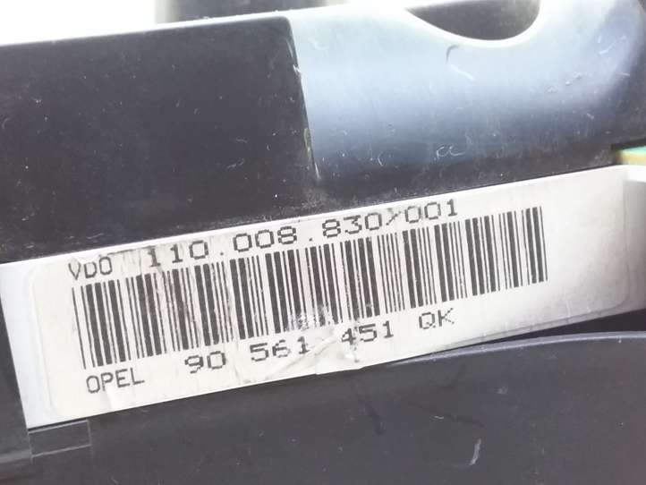Opel Astra (1998 - 2004)  90561451 Спидометр (приборный щиток)