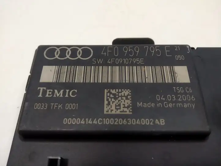 Audi A6 S6 C6 4F (2004 - 2008) 4F0959795E Блок управления дверью — фото 3