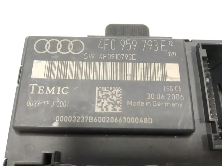Audi A6 S6 C6 4F (2004 - 2008) 4F0959793E Блок управления дверью — фото 3