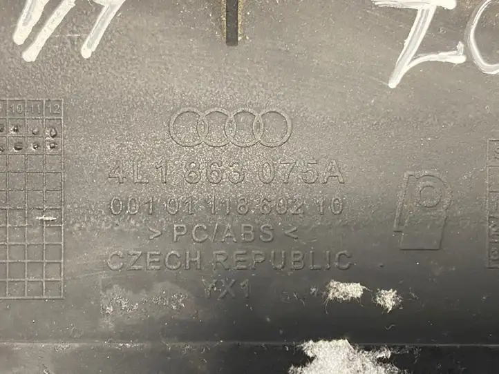 Audi Q7 4L (2005 - 2009) 4L1863075A Нижняя отделка панели приборов — фото 3