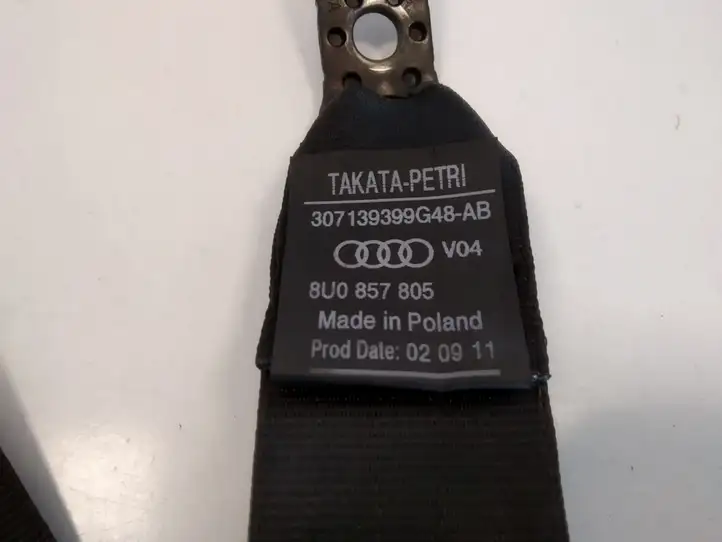 Audi Q3 8U (2011 - 2014) 8U0857805 Задний ремень безопасности — фото 3