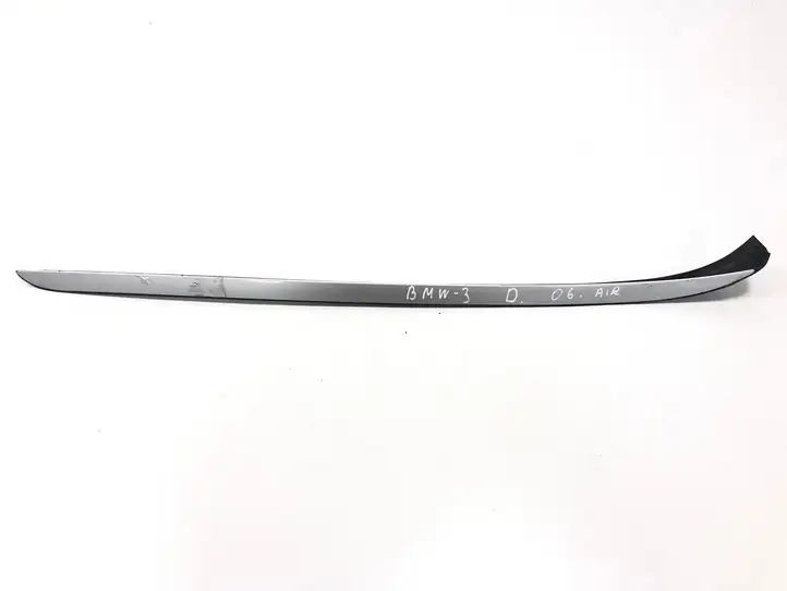BMW 3 E90 E91 (2005 - 2012) 7126940 Накладка стекла передней двери — фото 1