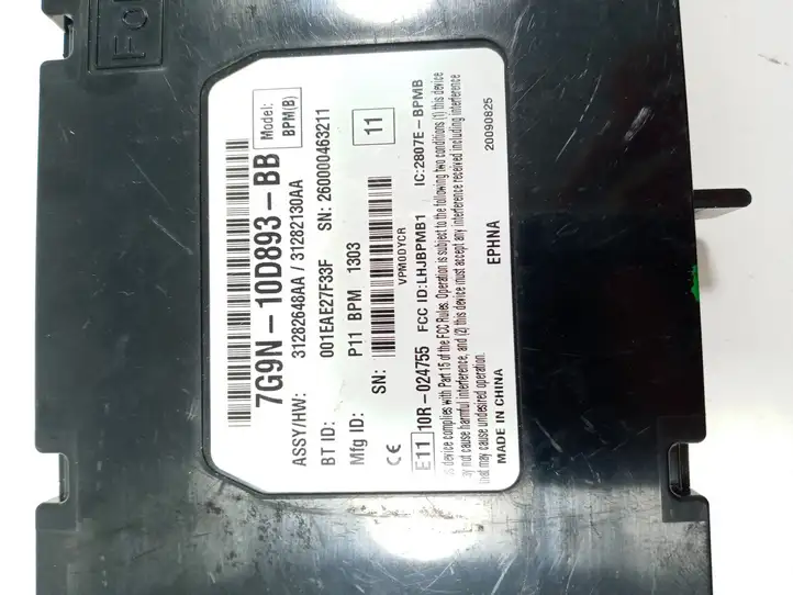 Volvo XC60 (2008 - 2013) 7G9N10D893BB Bluetooth модуль — фото 4