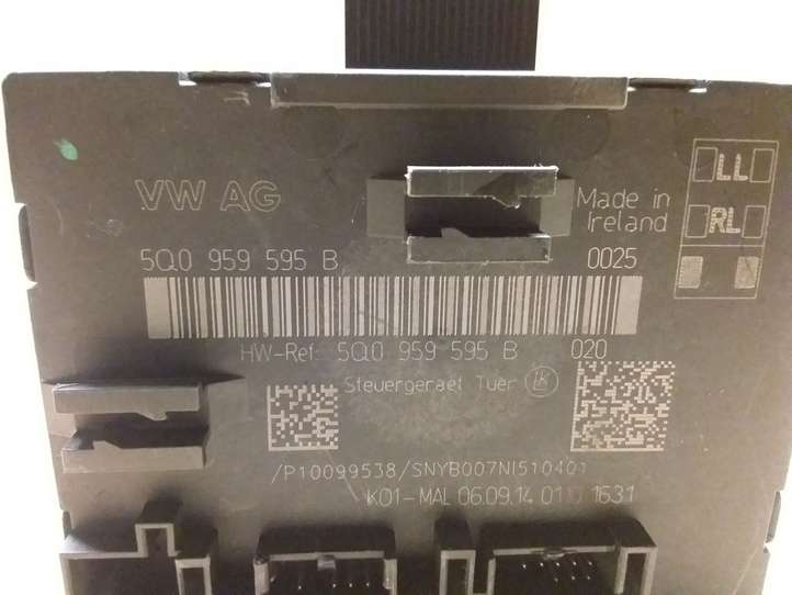 Audi A3/S3 8V (2012 - 2016)  5Q0959595B Блок управления дверью