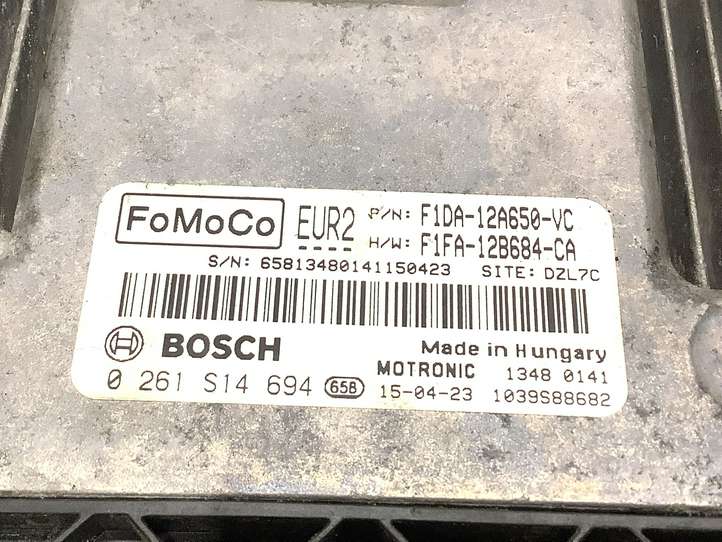 Ford C-Max (2010 - 2015)  F1DA12A650VC Блок управления двигателя