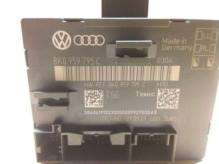 Audi A4 (2007 - 2011)  8K0959795C Блок управления дверью