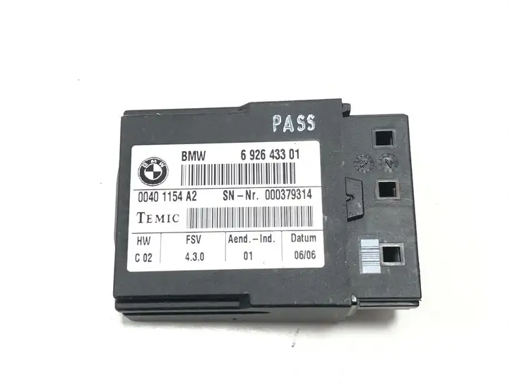 BMW 3 E90 E91 (2005 - 2012) 6926433 Блок управления сиденьем — фото 1
